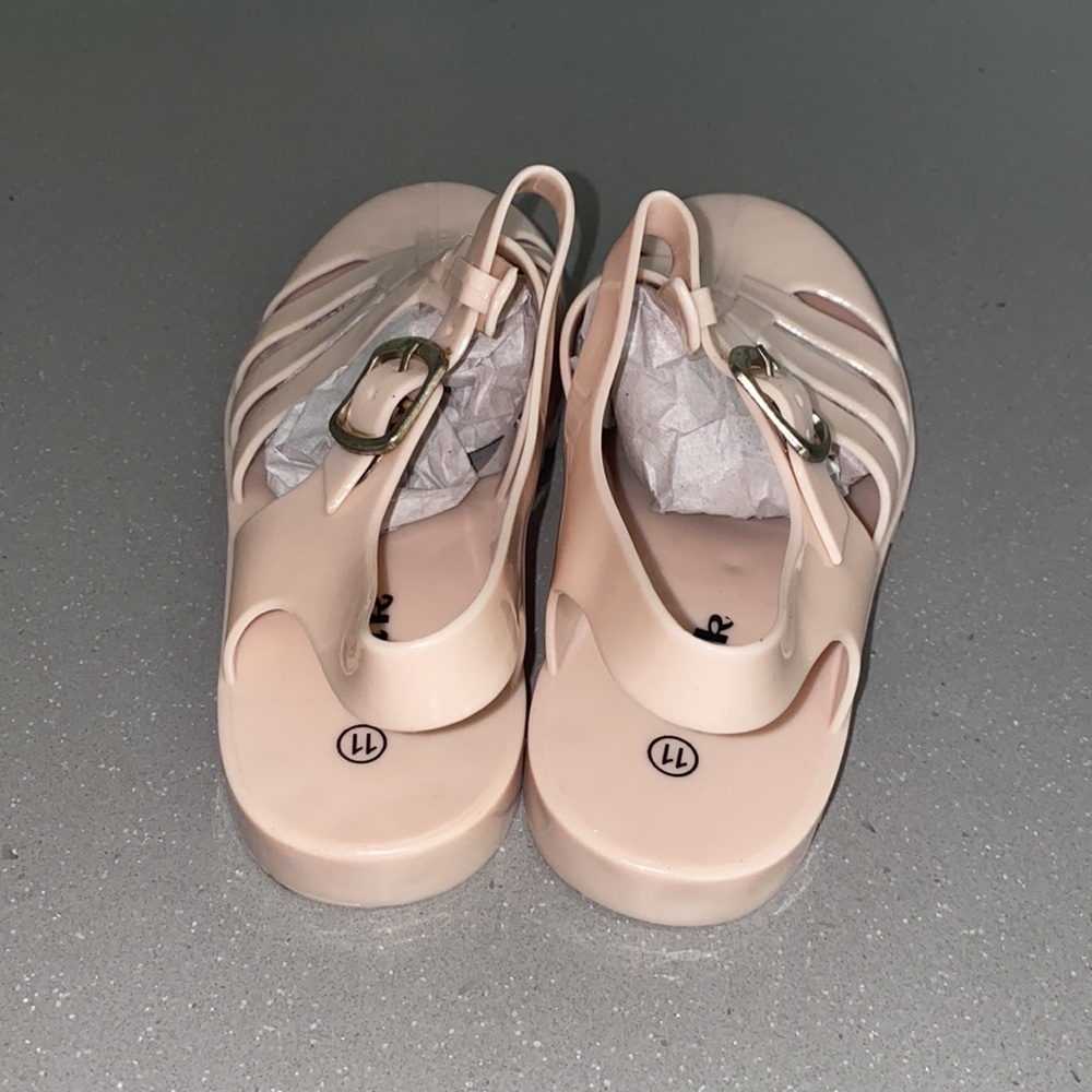 NWT Blush Fisherman Jelly Sandals | Toddler | Nude Pink - Picture 3 of 3